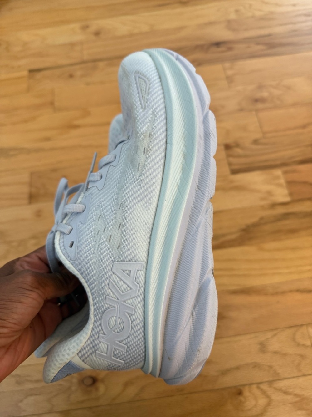 Hoka Clifton 9 Running Shoes Women’s Sz 8 Cushioned Lightweight Athletic - Picture 5 of 9